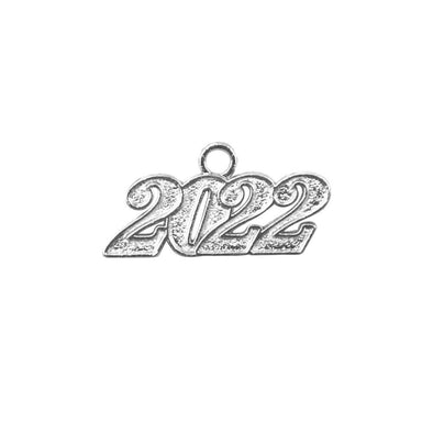 Silver Tassel Date Charm Year 2022 - Endea Graduation
