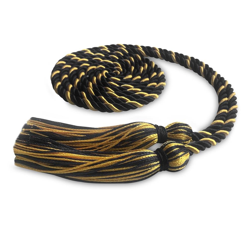 Single Graduation Honor Cord Black/Gold - Endea Graduation