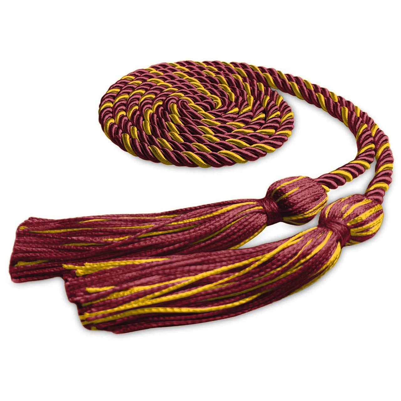 Single Graduation Honor Cord Cardinal/Gold - Endea Graduation