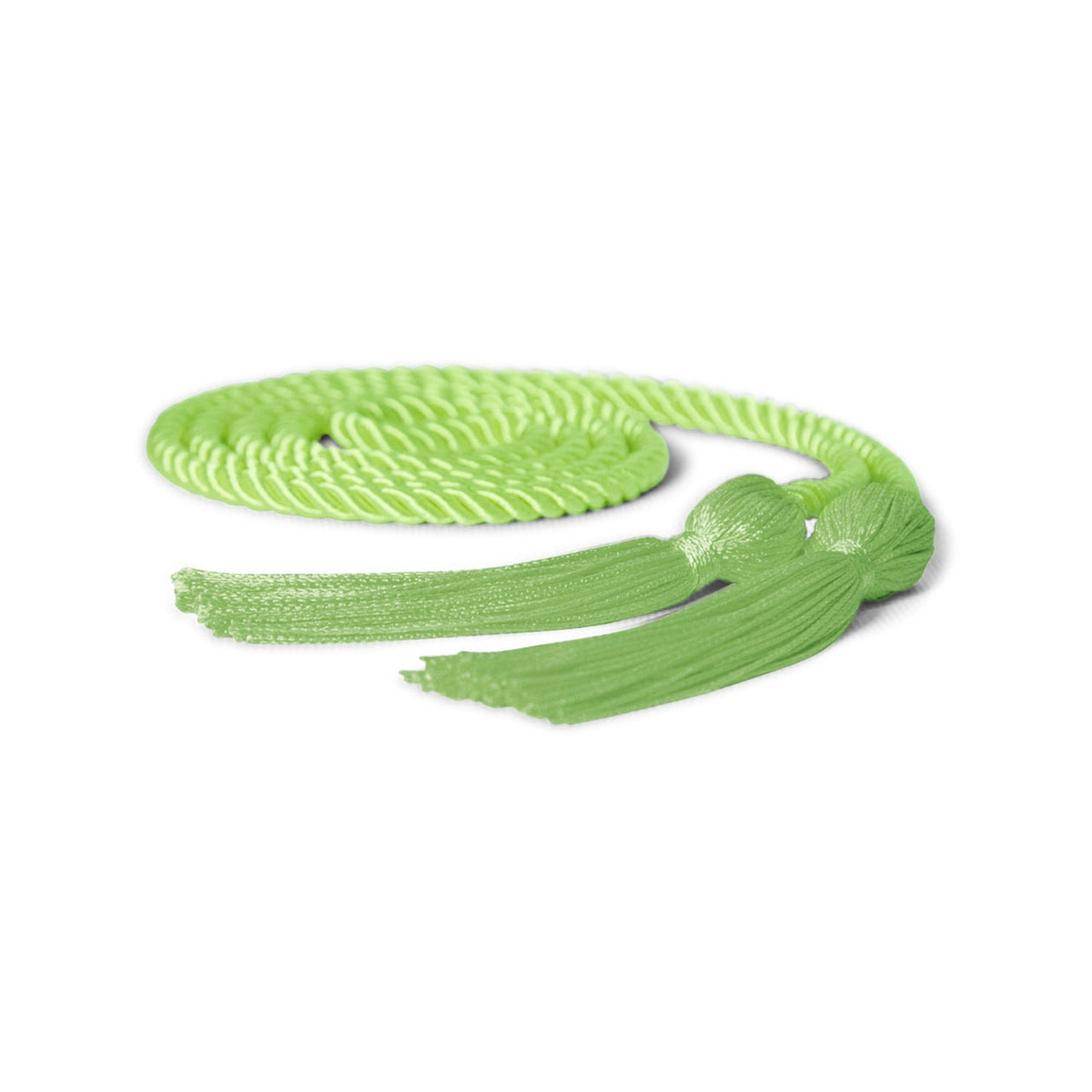 Single Graduation Honor Cord Lime Green - Endea Graduation