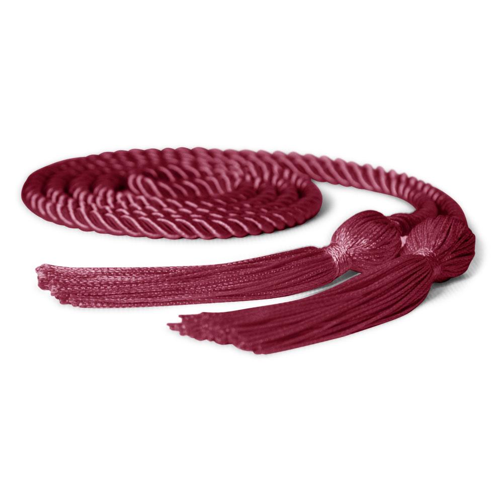 Single Graduation Honor Cord Maroon - Endea Graduation