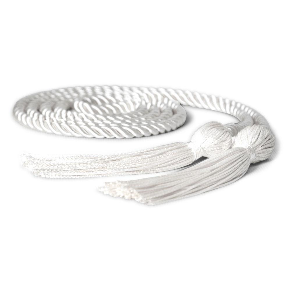 Single Graduation Honor Cord White - Endea Graduation