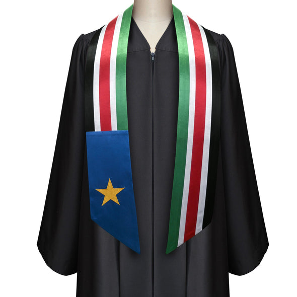 South Sudan International Graduation Stole/Sash Study Abroad Graduate - Endea Graduation